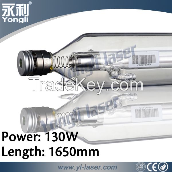 130W CO2 laser tube for cutting or engraving machine