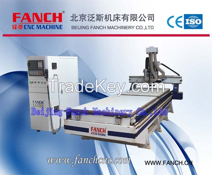 FC-1350MP  Wood Double-station Drilling and Cutting Machining Center