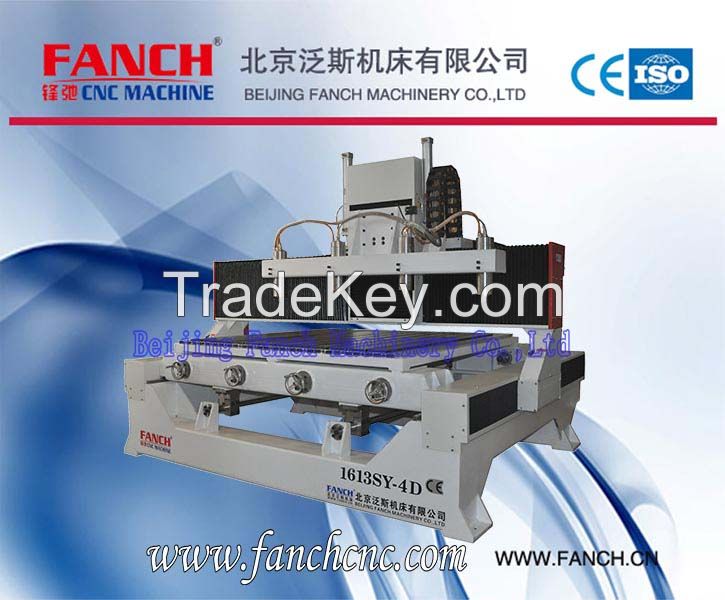 FC-1613SY-4D Woodworking 4 Axis 4 Spindles 3D Engraving Machine