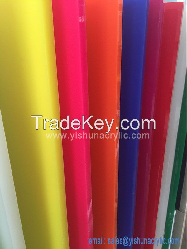 colorful cast and extruded acrylic sheet pmma plate