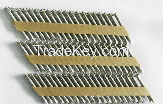 28/34 Degree- Clipped Head Paper Strip Nails