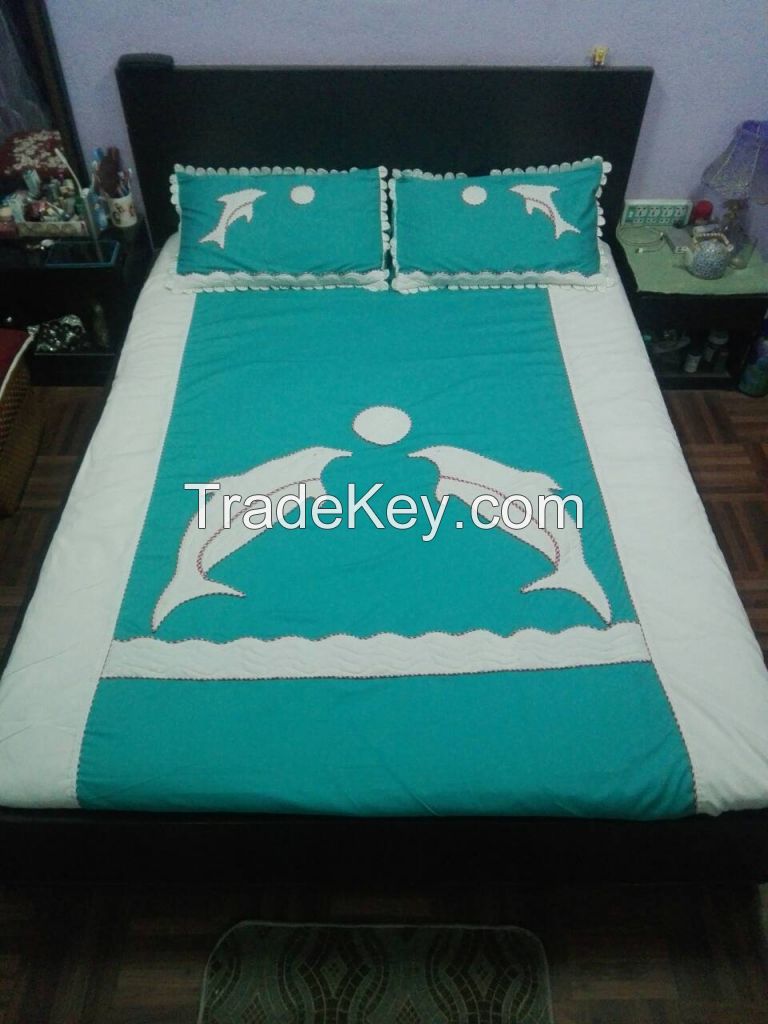 Handmade Designer's BedSheets (Bed sets)