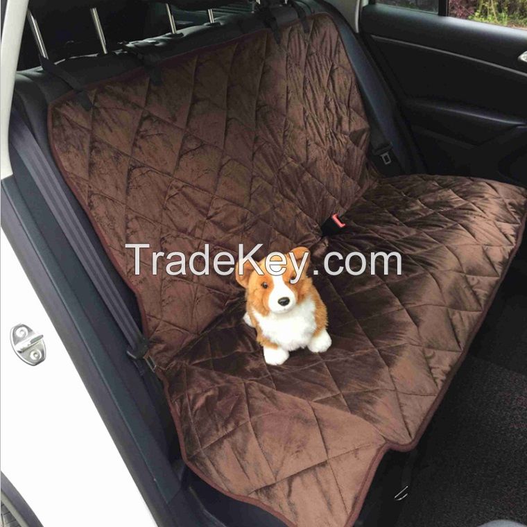 Car Backseat Dog Seat Mat with Waterproof, Travel Car Cover Pet Dog Seat Mat for Car Backseat