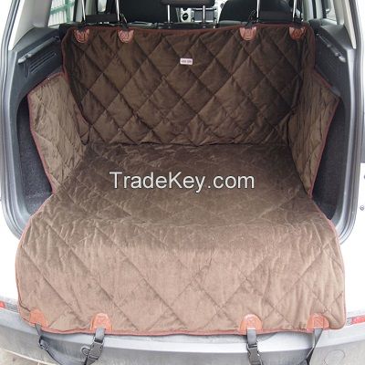 Luxury Car Truck Dog Seat Mat , Pet Dog Waterproof  Seat Mat for Car Backseat