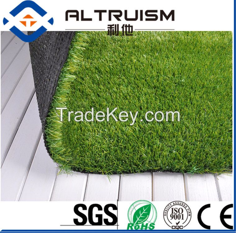 Natural Looking Artificial Grass / Synthetic Grass For Landscape