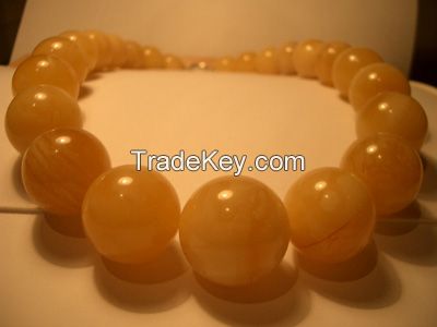 Amber beads natural
