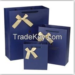 Fashional Custom Printed design Gift Shopping Big Strong Paper Bags with Your Own Logo