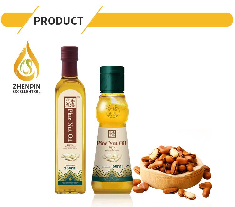 Hot Sales Pine Nut Oil from HACCP Factory