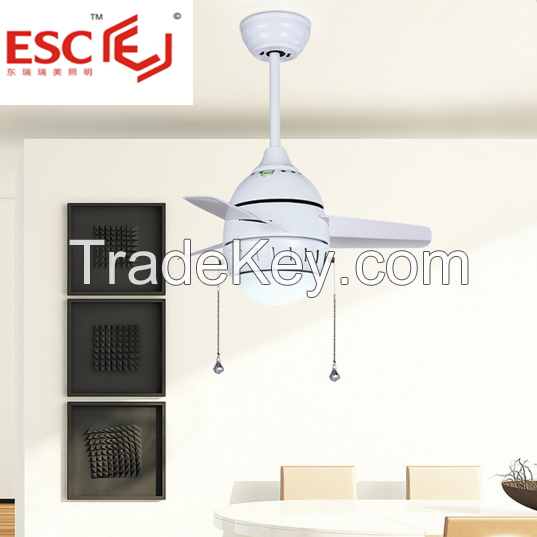 modern mini ceiling fan with led light