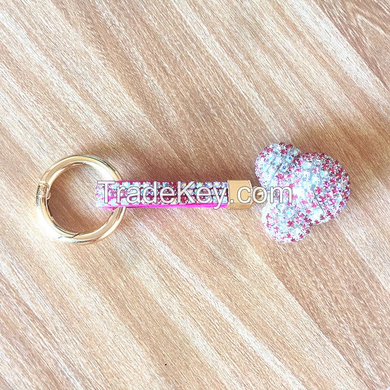 The new crystal key chain