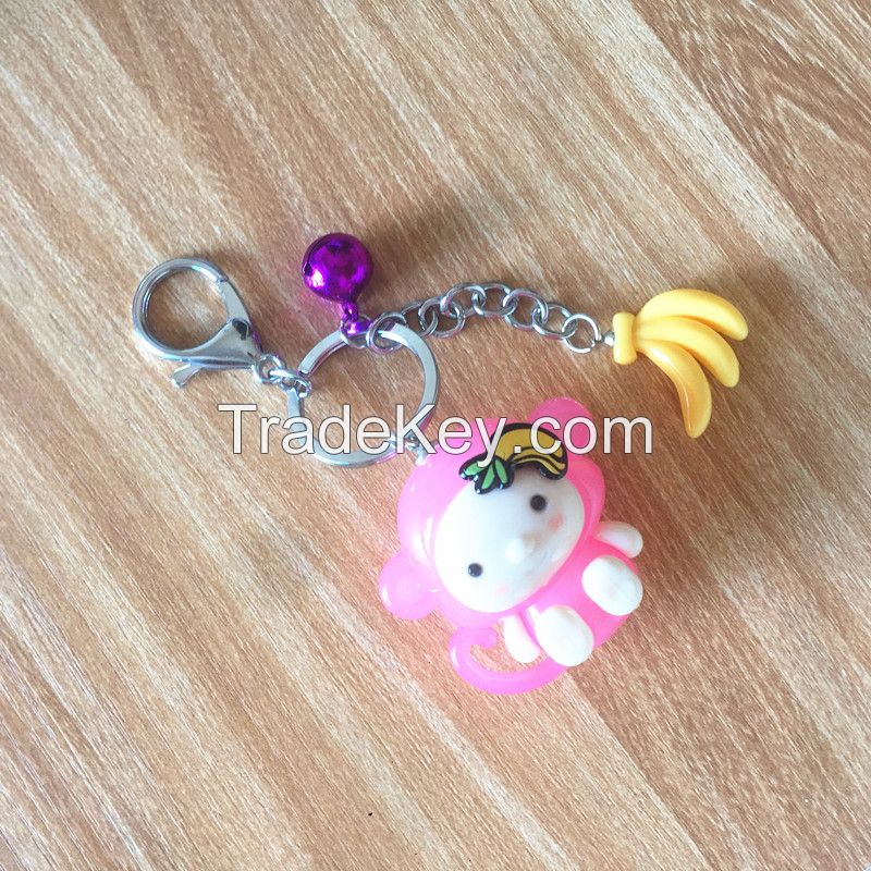 Fashion  monkey  key chains