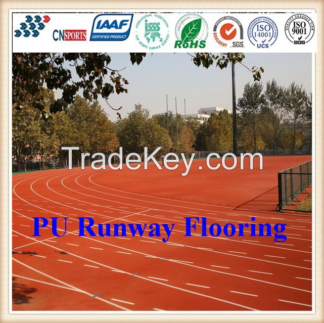 PU runway flooring materials for sports court