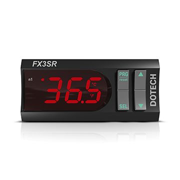 Digital temperature controller, pt100 sensor, relay output, 1 point - FX3SR