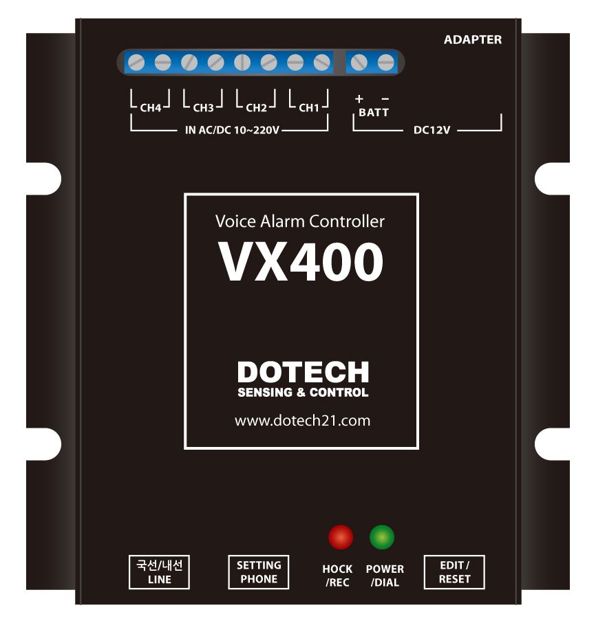 Voice alarm transmitter - VX400