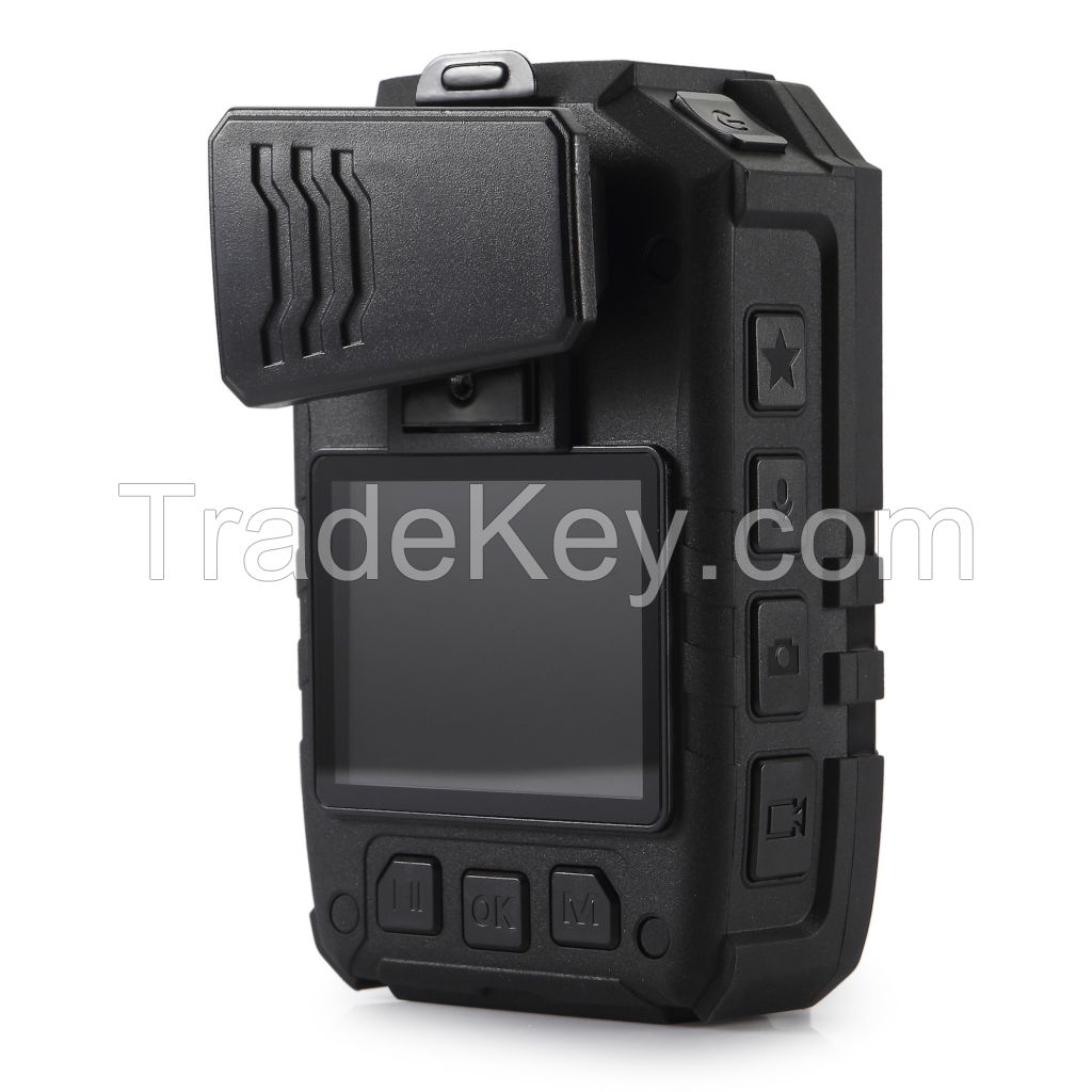 China Factory 1296P High Definition 11 hours continuous recording police body worn camera with 4g wifi GPS