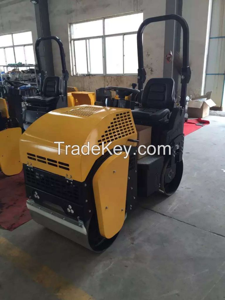 Two tons of hydraulic vibratory roller 2 T driving road roller