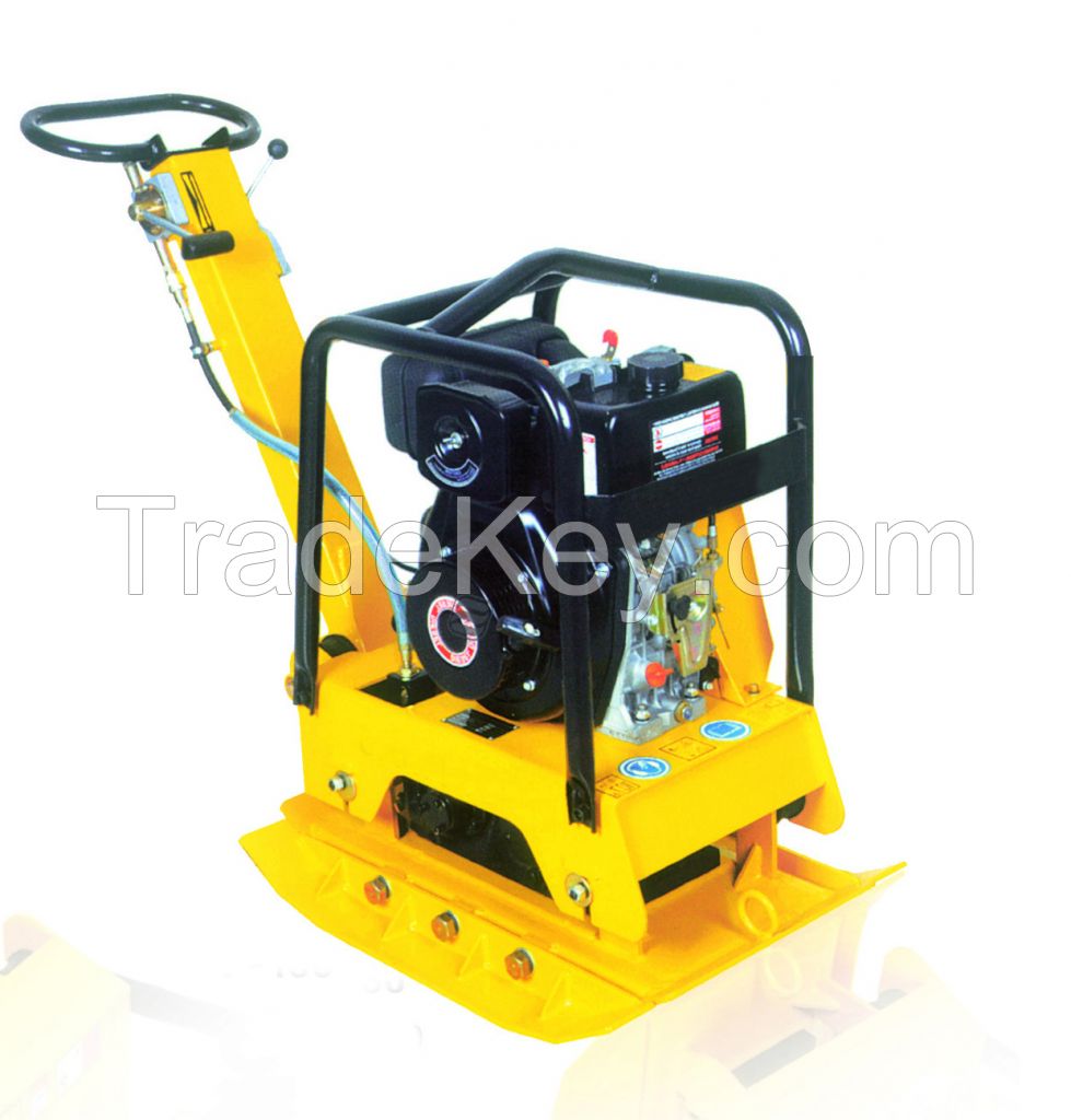 reversible  double way vibratory ground  plate compactor