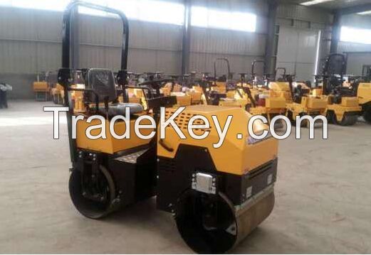 HH-900 Ride on 2 Ton Double  Drum vibratory gasoline Road Roller