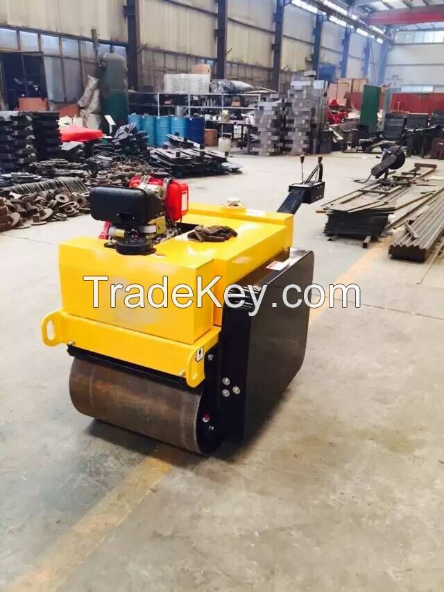 HaoHong walk behind double drum vibratory roller compactor for sale