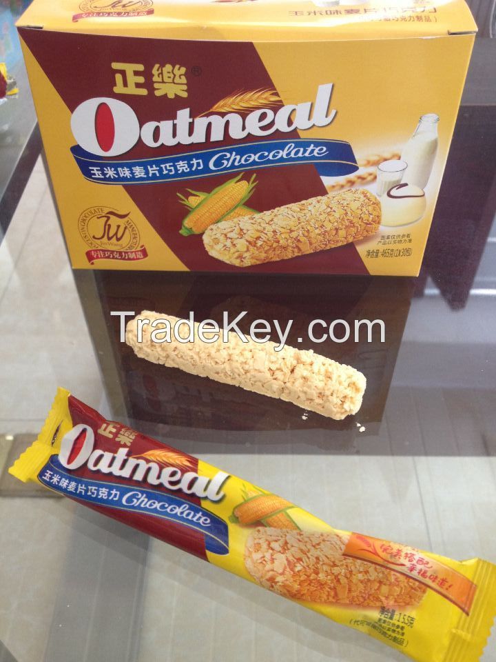 oatmeal chocolate bar 5 flavours candy food confectionary