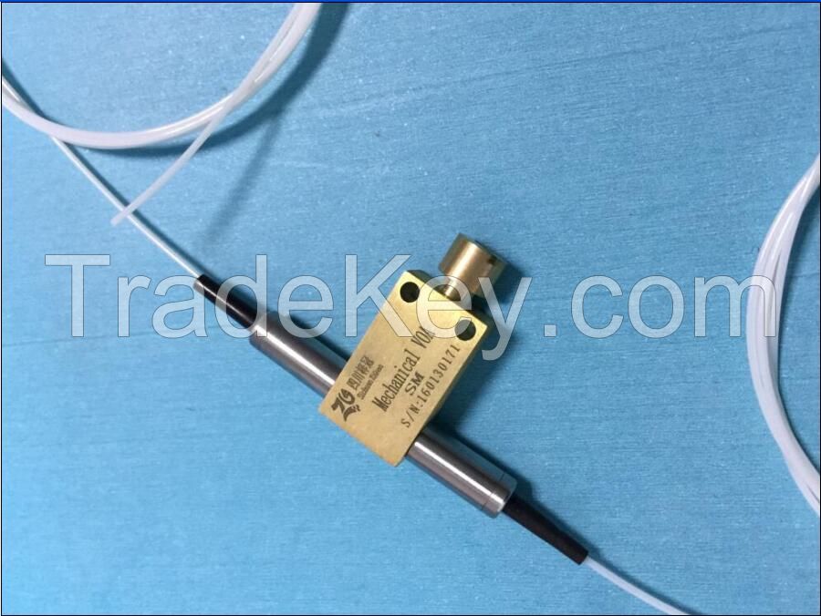 Mechanical manual adjustable optical attenuator