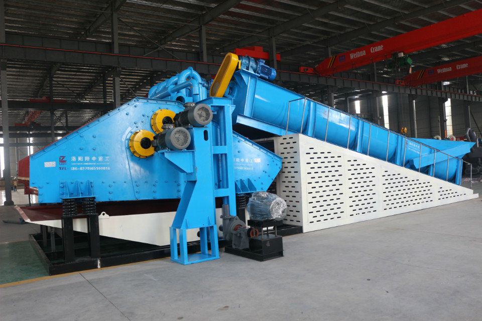 Spiral Sand Washer With Recycling System