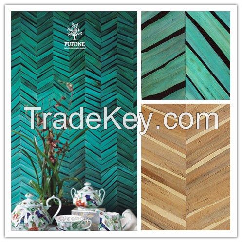 10 Colors Wallpaper Water Hyacinth Chevron for Interior Decoration