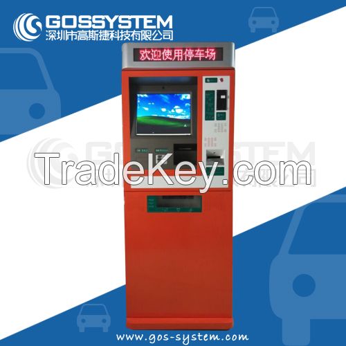 Competitive Price Park Automatic Touch Screen Ticket Vending Machine
