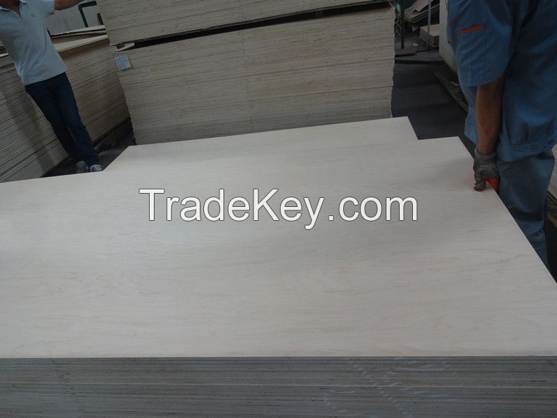 natural maple veneered plywood