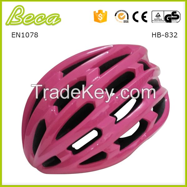 Sports goods new design PC shell bike helmet