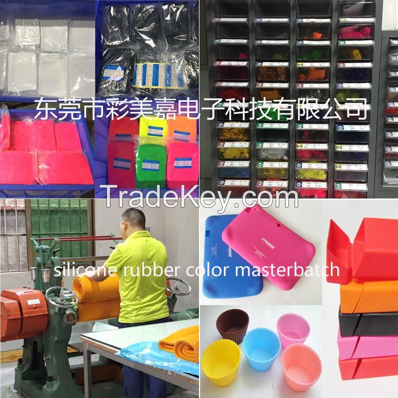 Silicone Color Masterbatch /Silicone Pigment/Silicone Colorant, High Quality, Food Grade