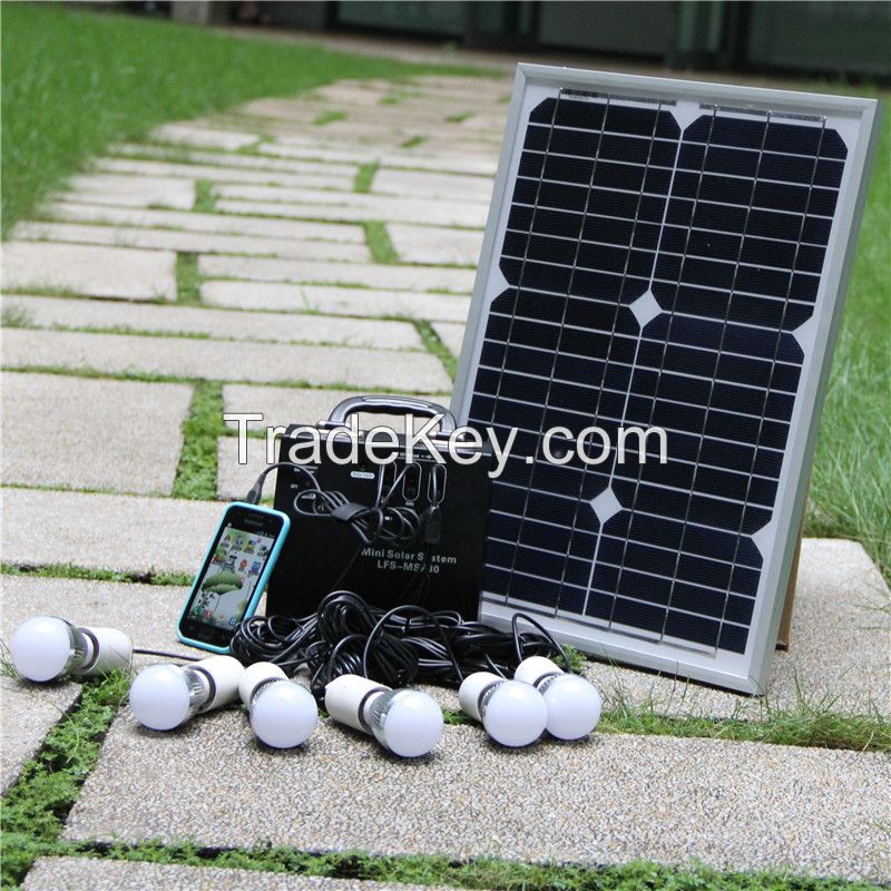 hot sale best quality mini portable home solar power system