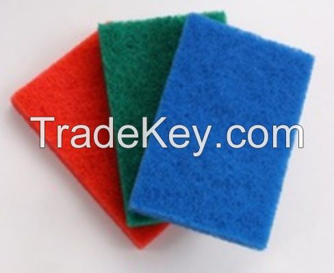 Sell Green Abrasive Scouring Pad for Kitchen Cleaning