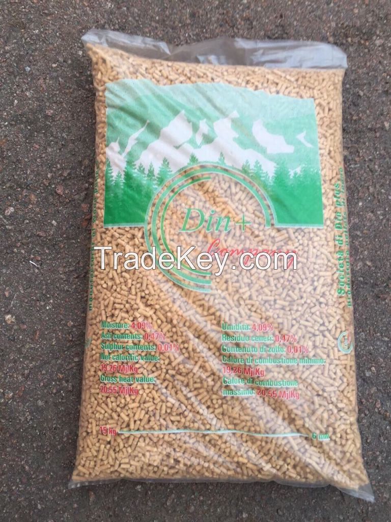 Wood Pellets Premium Quality Din+