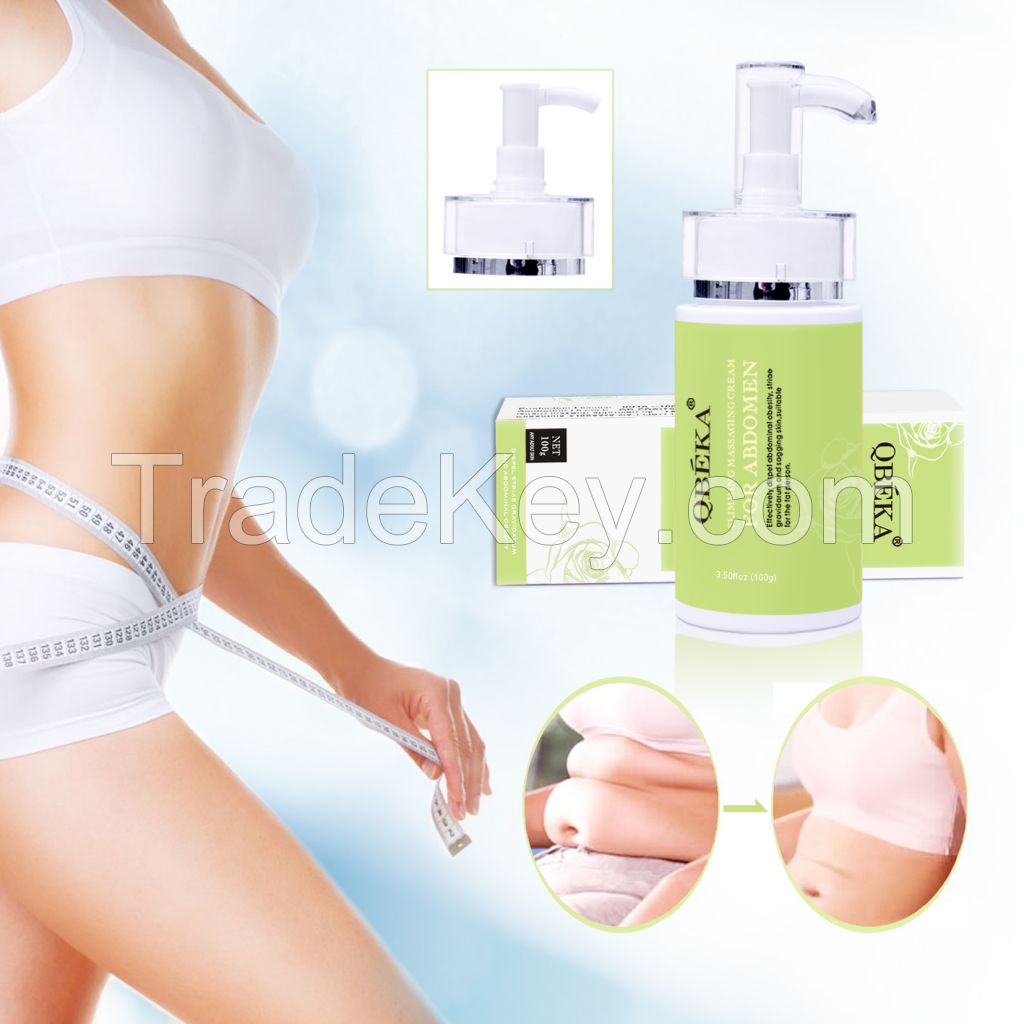 Best Belly Slimming Cream - Qbeka Slimming Cream for Abdomen - Natural Slimming 100g