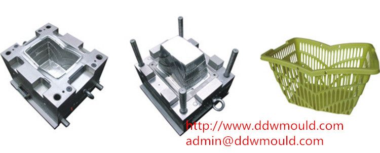 DDW Plastic Turnover Box Mold Injection Plastic Crate Mold sold