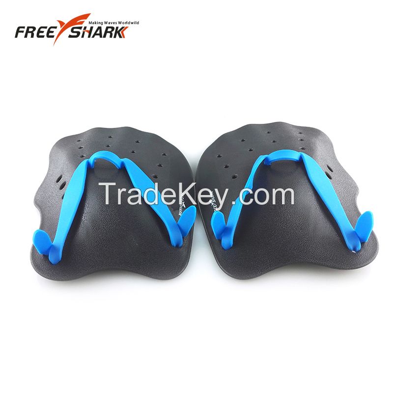 Silicone swim hand paddles