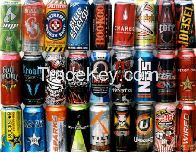 VERIETY OF ENERGY DRINKS AVAILABLE