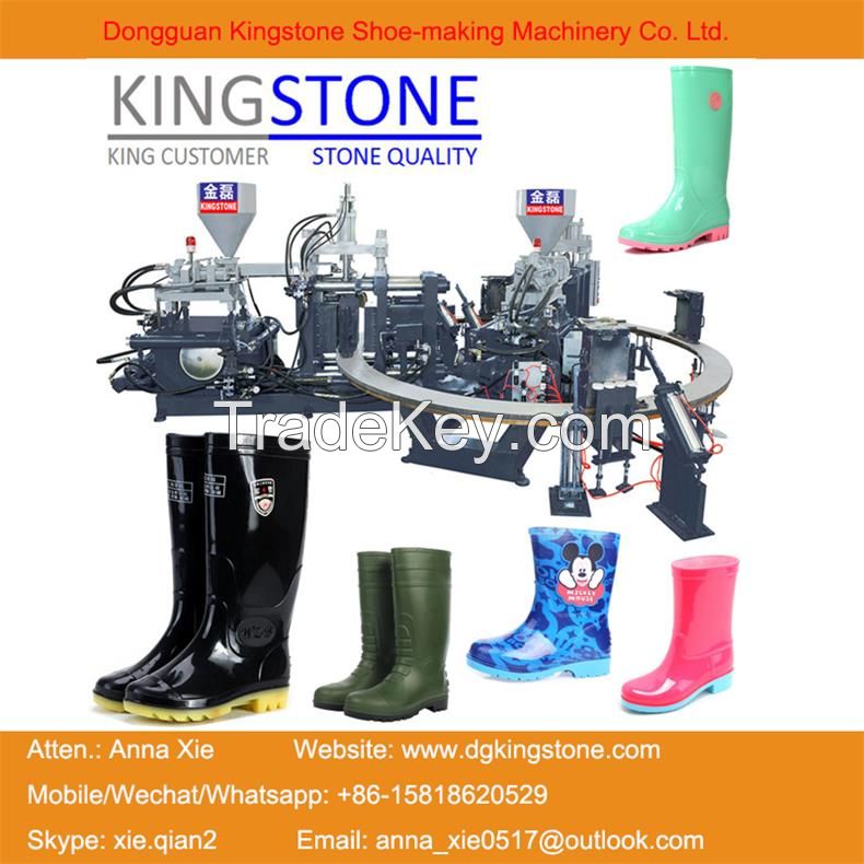 Sell Rotary gumboots rain boot making machine