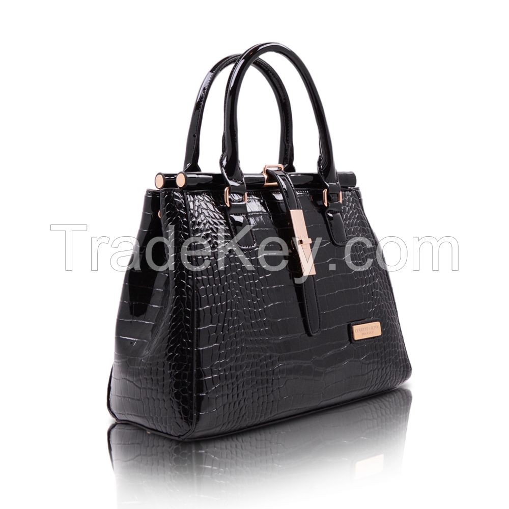 High quality leather look, leather feel PU handbag