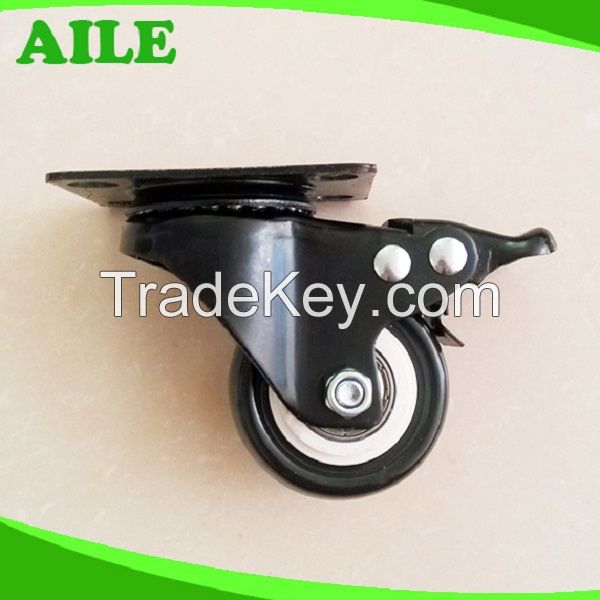 Swivel Light Duty PU Caster Wheels