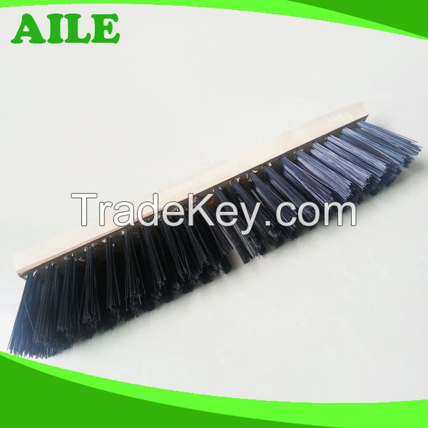 Excellent Quality Wooden Handle Plastic Cleaning Broom
