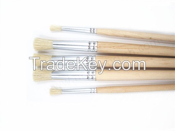 Wholesale Price Art and Craft Bristle Hair Artist Paint Brush Set for Artist, Beginer