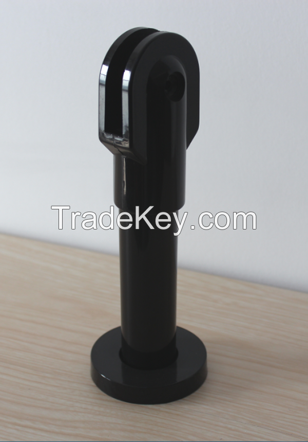 toilet hardware adjustable support leg black nylon