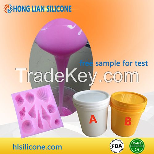 RTV2 silicone rubber for bake mold food grade liquid silicone rubber material