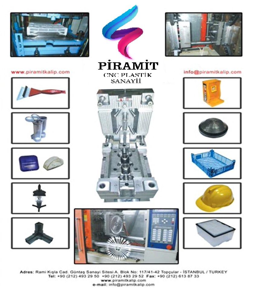 Molds industry , Piramit kalip , Plastic molds making , CNC , molds manufacturing , Mould design, Piramit Injection Mould , Piramit l'industrie du moule, Schimmel , N