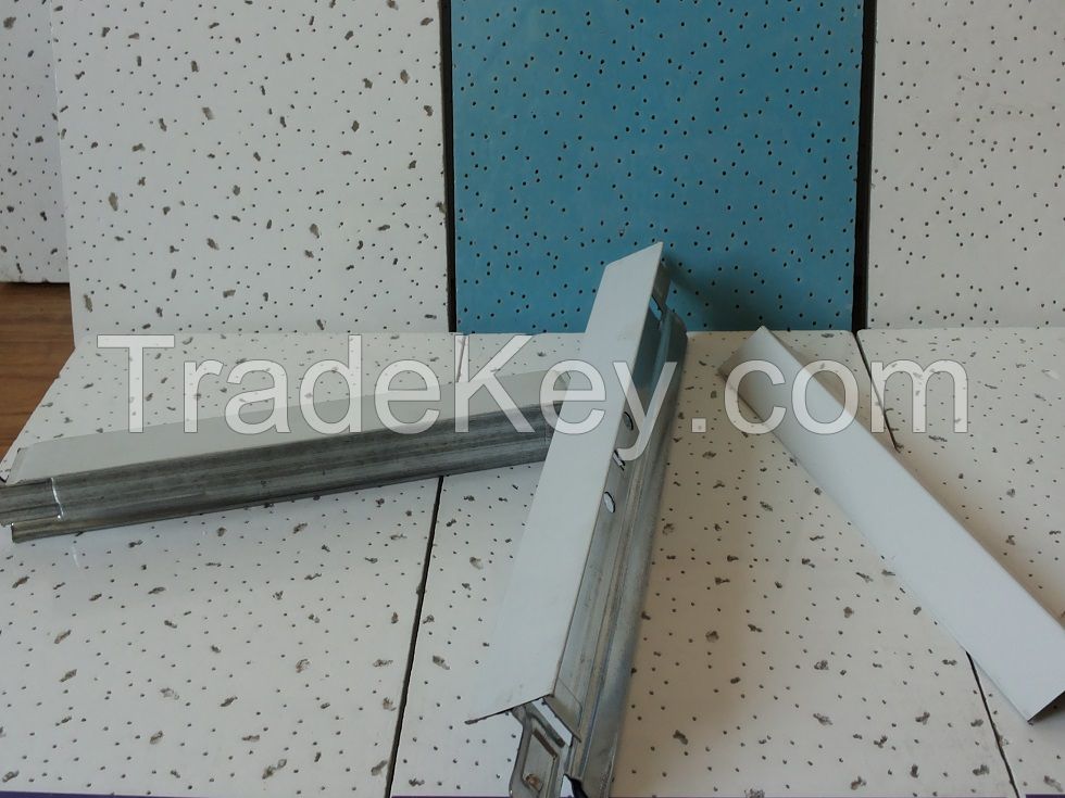 Groove Ceiling T Grid for Fireproof Material