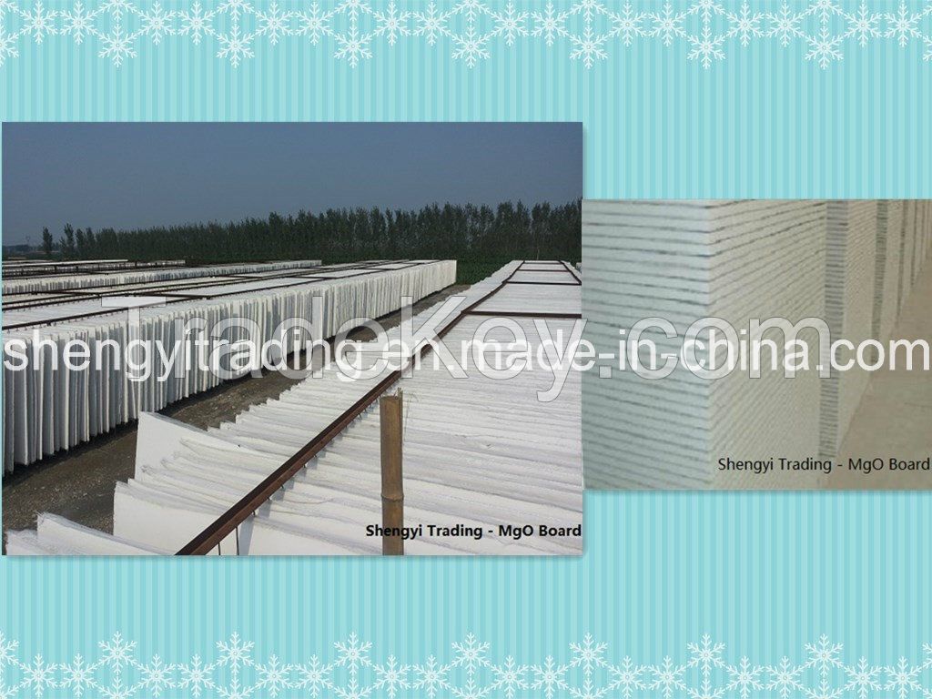 Fireproof Magnesium Oxide Board/MGO Board for Building Decoration supplier