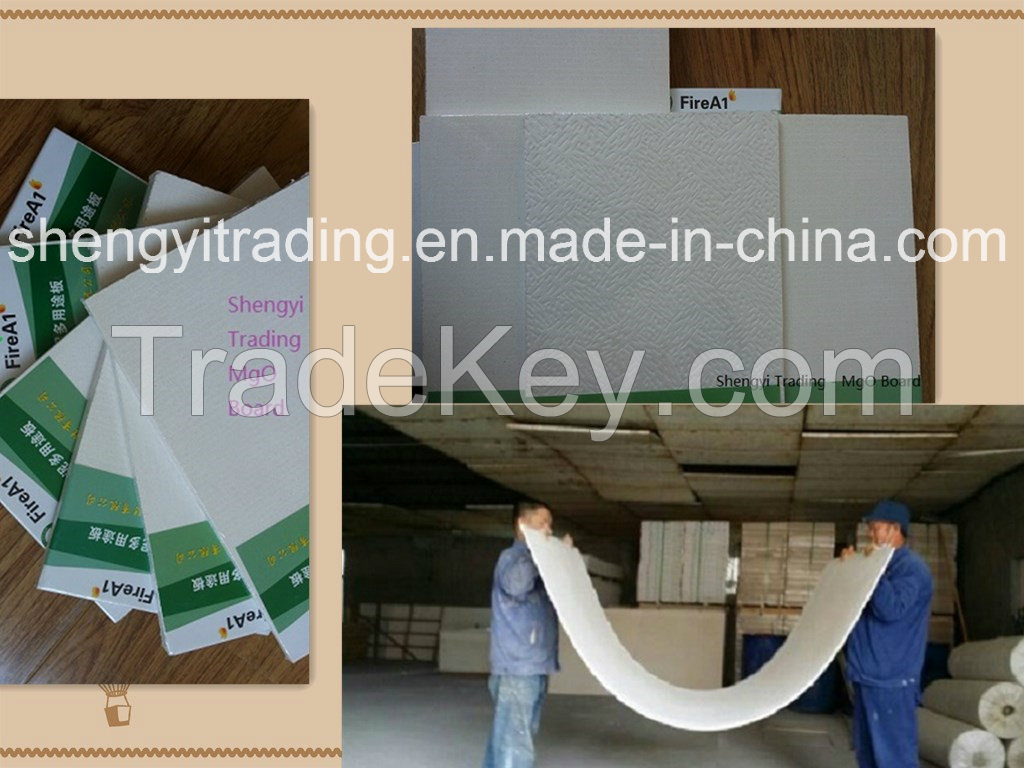 Magnesium Oxide Board, Fireproof Board, MGO Board. Ceiling Tile