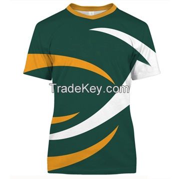 Cool Orange And Green Sublimation T-shirt